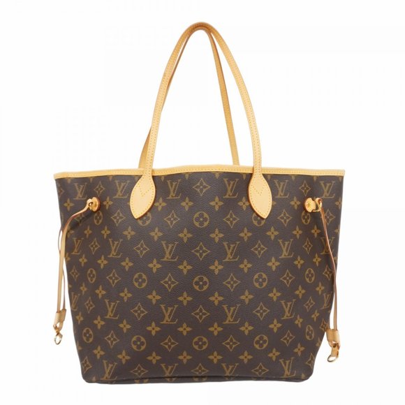 LOUIS VUITTON Brown Monogram Neverfull MM Tote Bag - Picture 1 of 16